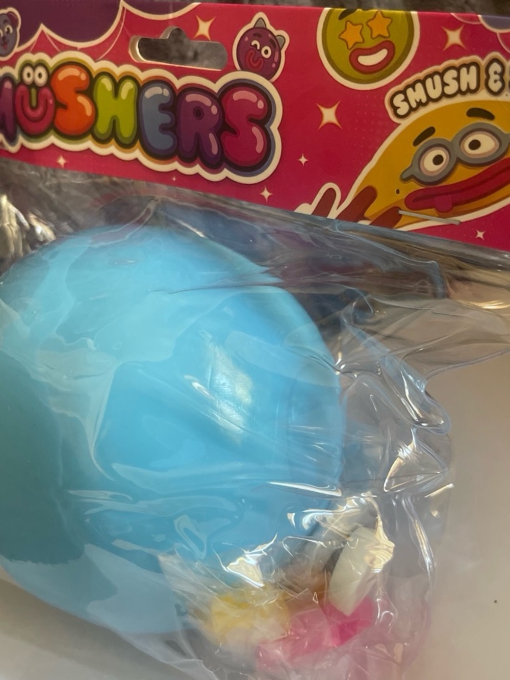 Usher Light Blue Squishy Sensory Plush Toy